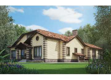 Проект квадратного дома  SK-90