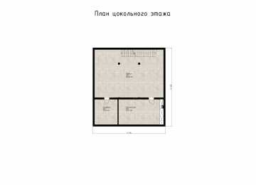 Проект узкого двухэтажного дома со вторым светом и большими окнами - P242-1